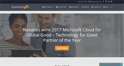 Desktop Screenshot of navantis.com