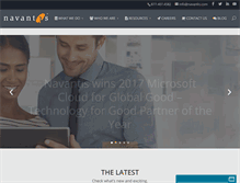 Tablet Screenshot of navantis.com